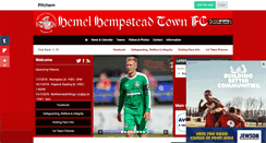 Desktop Screenshot of hemelfc.com